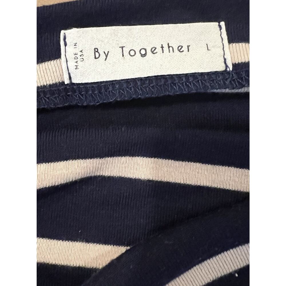 BY TOGETHER Boatneck long Sleeve Polyblend. Boat - Beach-lounge-casual-office- - Picture 4 of 6